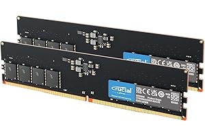 Crucial RAM DDR5 32GB Kit (2x16GB) 4800MHz, Memoria PC, CL40 - CT2K16G48C40U5