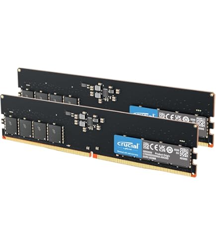 メモリー crucial DDR5 Pro 64GB (2x32GB) 5600MT/s Crucial Pro DDR5 64GB (2x32GB) 5600MT/s Memory Kit Model