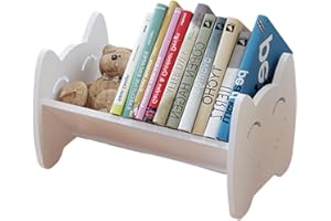 Quixotical Libreria per Bambini, Piccola Libreria da Tavolo per Bambini, Mini Libreria Semplice, Piccola Scrivania, per Libri per la Camera dei Bambini