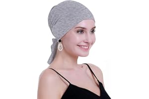 osvyo Bamboo Chemo Headscarf for Women Hair Loss - Pañuelo para mujer, diseño de turbantes sellados