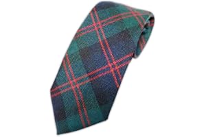 Ingles Buchan Boys Scottish Wool Tartan Ties 2.5 x 36 inches