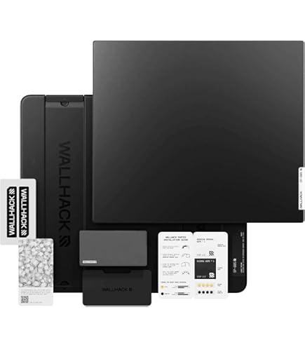 WALLHACK SP-004＋ Wallhack Pro UHMW-PE SP-004 Black Glass Gaming Mousepad | Wallhack
