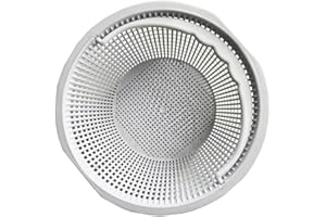 HEBEOT Cestello filtrante, cestello porta cloro, cestello filtrante concrete skimmer, grande capacità cestino con gancio per 2 "Concrete Skimmer 05280R0400
