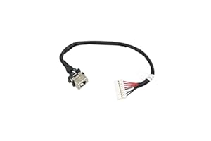 Zahara DC Power Jack & Harness Cable de Repuesto para portátiles ASUS ROG GL753 GL753V GL753VD GL753VE