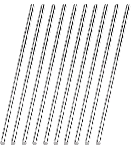 MECCANIXITY 304 Stainless Steel Round Rods Bar,4mm Diameter