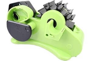 SHENGYI Klebebandspender, Schreibwaren-Klebebandhalter, Kunststoff-Automatischer Rollenbandschneider, multifunktionaler Klebebandhalter, nachfüllbarer Klebebandspender für Zuhause und Büro, 19 x 12,5 x 10 cm