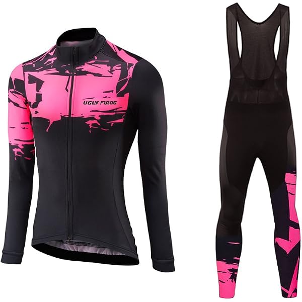 Maglia Termica Invernale Ciclismo Donna UGLY FROG - Manica Lunga, Sportiva, Per Road Bike E Bici Da Corsa