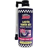 BTM OTOMOTİV (139) Autokit Lastik Tamir Kiti Acil Lastik Şişirici Sprey 450 ml