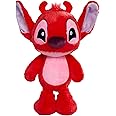 Disney Leroy 25cm plush toy in flopsie style, cute soft toy red colour, suitable for kids and adults, and treat, officially licensed by Disney