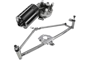 FRANKBERG Varillas de limpiaparabrisas + motor de limpiaparabrisas delantero para A3 Leon Toledo II Octavia I B-o-r-a Golf IV 1996-2001 1C0955119