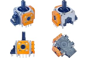 ElecGear PlayStation 5 4 x zapasowy joystick (EL7 FU 2,3 K) do kontrolera bezprzewodowego PS5, analogowy kontroler USB z czujnikiem sterowania USB, kompatybilny z DualSense