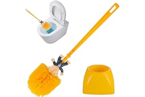 OURDORT Brosse de Toilette Trump, Trump Brosse WC, Trump Toilettes Brosse, Trump Toilet Brush, Brosses WC et Supports, pour Salle de Bains ou WC d’hôtes, Cadeau Amusant