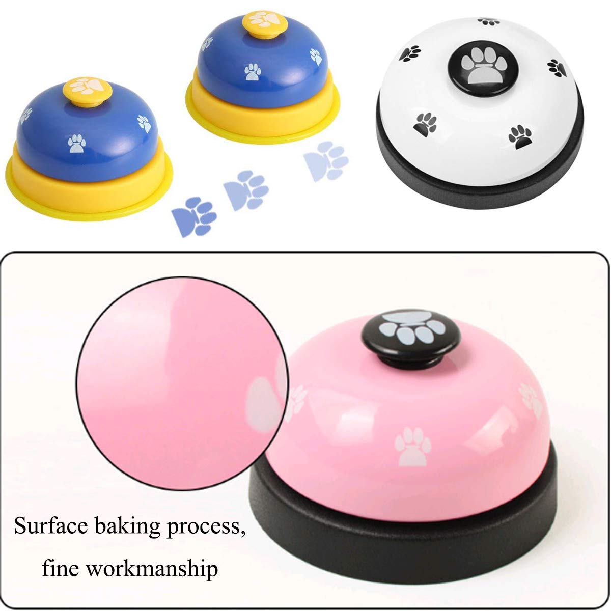 Mengger-Sonnettes-Chien-Formation-Cloche-dApprentissage-de-la-propret-pour-Animal-Domestique-Animaux-Clochette-Acier-Inoxydable-Outils-de-Communication-3-Pices-Sonnette-Cloches