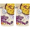 Eat Easy Ready To Eat Jain Dal Khichdi, 92gm of 1 Pack, Instant Food, Indian Meal, Travel Food, No Preservatives, No Added Artificial Colours & Flavours, Just Add Water and Cook