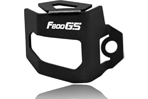 JYHMT Motocross-Zubehör Schutzabdeckung für Bremsflüssigkeitsbehälter hinten rechts schützen , passend für BMW F800GS 2008-2012 2009 2010 2011 F 800 GS F800, F800GS-Logo