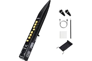 INGPARTNER i8-Pro Digital Wind Instrument,Electronic Wind Instrument/EWI with Bluetooth,2 Nozzles,2 Fingerings,89 Tones,12 Keys,5W Speaker plug in Headphone,Audio for Kids Adults Students Beginners