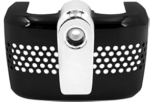 HDBUBALUS Osłona cewki motocyklowej osłona cewki zapłonowej pasuje do Harley Softail Street Bob Breakout Low Rider S Heritage Classic 2018-up, czarno-biała