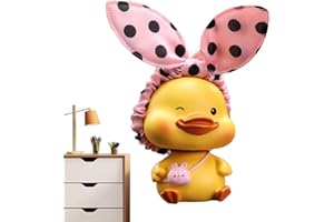 Maciun Auto-Armaturenbrett-Ornamente, Wackelente für Armaturenbrett, Wackelkopf, Hundedekoration für Schlafzimmer, Auto, Armaturenbrett, Schreibtisch-Dekoration