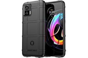 LIUZIHAN Cover per Motorola Edge 30 Neo. Design della Manica in Silicone Morbido e Sottile, Antiurto e, Custodia per Motorola Edge 30 Neo.(Nero)
