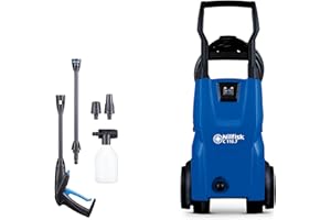 Nilfisk C 110.7-5 High Pressure Washer - Mini Power Washer for Patios and Car Cleaner (1400 W)