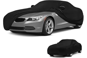 JUDANNA Housse de Voiture d'intérieur pour BMW Z4 2009-2024, Indoor Bâche de Voiture Respirante Tissu élastique, étanche à la poussière, Doublure Douce, Ajustement Serré