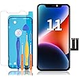 E-SUNG Trade for iPhone 11 Screen Replacement, for iPhone 11 LCD Display Touch Digitizer Screen Full Assembly with Tool Kits Waterproof Sticker True Tone Programmable 6.1-inch