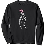 Kpop K-Pop Merch Korean Drama Kdrama Merch Heart Sweatshirt