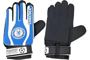 IFaca Guantes de Portero para niños, Guantes Profesionales de portería con Fuerte Agarre y excelente protección,Doble protección de muñeca y Material de látex Antideslizante Resistente al Desgaste