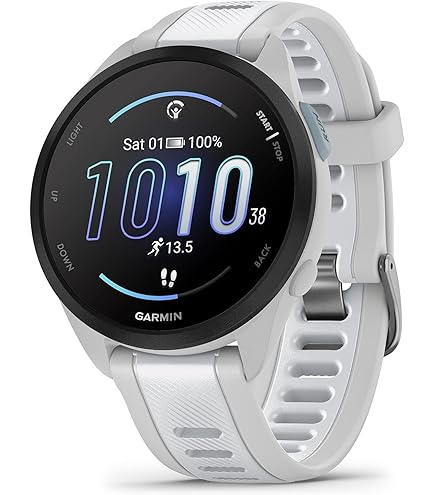 GARMIN Forerunner 55 ホワイト Smartwatch Garmin Forerunner 55 42mm GPS Biały - Opinie