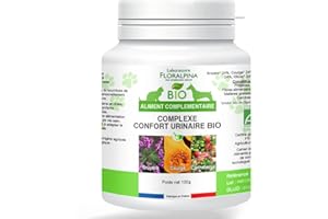 Floralpina - Laboratoire Complexe Confort urinaire Poudre Bio 100g pour Chien et Chat