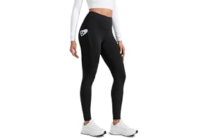 CRZ YOGA Fleecefodrade leggingsfickor 28''