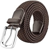 Men's Belt with Deribond Braided Elastic Stretch Feature