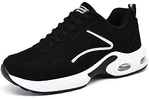 FOGOIN Womens Trainers Lightweight Running Walking Shoes Air Cushion Sneakers