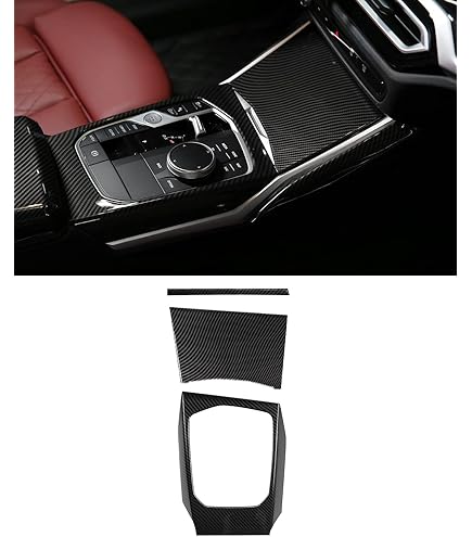 Copertura Pomello Cambio Per BMW Serie 1/3/4/Z4 2020-21 - Accessorio Nero, Facile Installazione