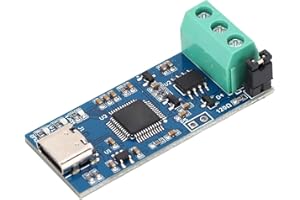 SEAFRONT USB-zu-CAN-Modul Typ C Netzteil-Konverter-Adapter für CAN 2.0A CAN 2.0B CAN FD Protokollbusanalysator V2.0 LED-Anzeige Hohe Leistung
