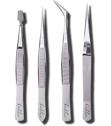 Pince Brucelle De Précision 12 Cm Avec Loupe By Perles&Co X1 - Perles & Co