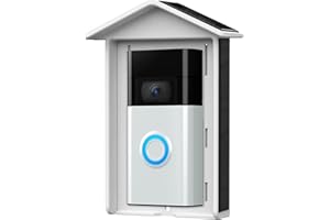 XTU Solar Charger Compatible with Ring Video Doorbell (2020 Release), Battery Powered Video Doorbell(J7,J7Plus,J9,J9Plus,J10,J10Plus) and Security Camera (with Micro USB Port), Solar Waterproof Charge