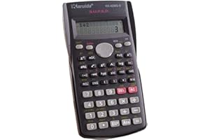 CHLOENCE CALCOLATRICE SCIENTIFICA Professionale, Display a 2 Linee. 240 Funzioni, Adatta Per Studenti e Professionisti, Scuola e Ufficio, Schermo Grande