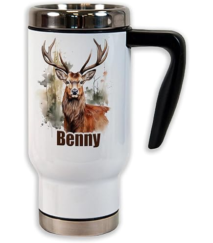 Personalisiert Tasse Mit Namen Pumuckl – Motiv 'Positive Eigenschaften', 325 Ml, Spülmaschinenfest, Weiß