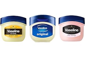 Vaseline Lip Therapy | Limitowana edycja nawilajcych balsamów do ust Zestaw 3| Queen Bee, Original, Pink Bubbly (Limited Edition Set)