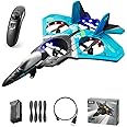 Remote Control Drone for Kids and Beginne, Easy to Fly and Hover, RC Quadcopter Fighter Jet with 360° Flip, LED Light Indication, 2 Blade Propellers, Best Gift for Kids