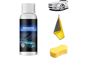 GIENSLRU Powerful Advance Headlight Repair Agent, Car Headlight Repair Fluid, Lenspro Headlight Repair Polish, Innovative Headlight Repair Polish, Car Headlight Restoration Kit (30ML, 1Pcs)