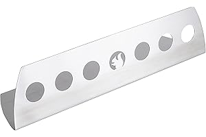 Morsø Fire Divider, Made from Stainless Steel, Accessory for Pizza Oven and Outdoor Oven, 40 cm wide, Black