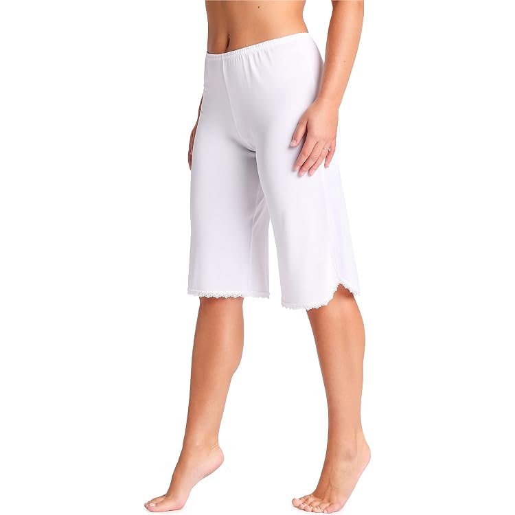 Short Anastazja Pour Femmes - Jambes Larges Semi-Culottes - Antistatique - Confort Viscose - Pour Sous-Robe