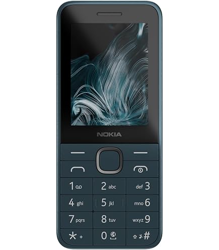 Nokia 235 4G (2024) Dual SIM &ndash; 64MB RAM, Fotocamera 2MP, Flash LED, Assistente AI, Colore Viola, Nuovo