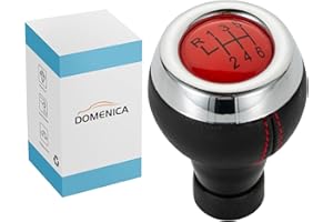 DOMENICA Schaltknauf Schalthebel Kompatibel für MINI COOPER R55 R56 R57 R58 R59 R60 R61 F54 F55 F56 F57 (6 Gang)