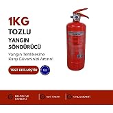 &Uuml;nalgrup ABC Tozlu Yangın S&ouml;nd&uuml;r&uuml;c&uuml;, 1 kg, Ara&ccedil; ve Ev İ&ccedil;in, CE ve TSE Belgeli