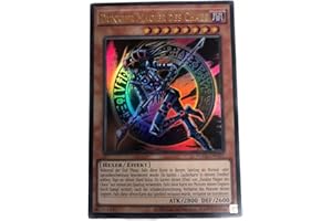 Yugioh YGLD-DEC02 Carte unique – Magier sombre des chaos – Edition : YGLD-DEC02 – Allemand – Rare + 1 Heartforcards ® Toploader