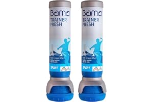 Skodeodorant Spray - Luktneutraliserande skodeodorant fotspray för illaluktande fötter för hygien och fräshhet Sko Deo Set 2x 100 ml BAMA