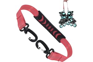 Libetter Roller Skate Leash | Snowboard Carrier Strap,Men & Women Ice Skates Carrying Straps, Winter Skiing Equipment Accessories
